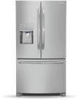 Icon of a French door refrigerator.
