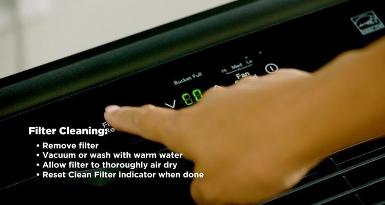 How to Clean and Care for your Frigidaire™ Dehumidifier