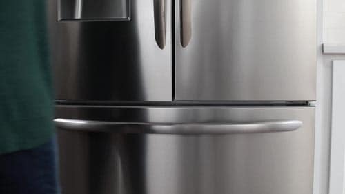All About Your French Door Refrigerator Ice and Water Dispenser