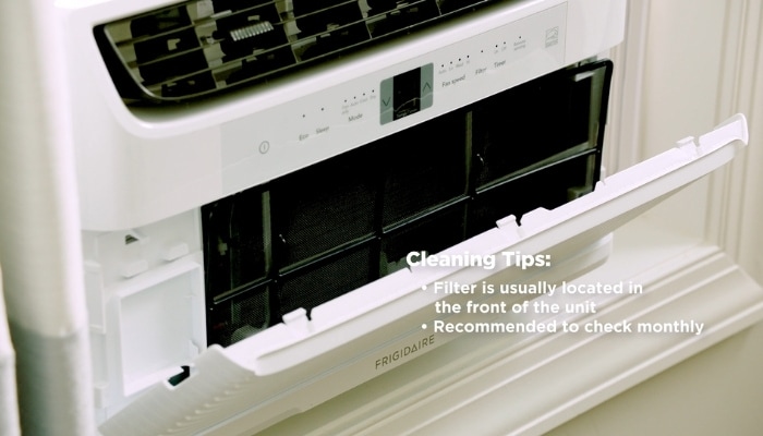 How to Clean and Care For Your Frigidaire Window Mounted Air Conditioner