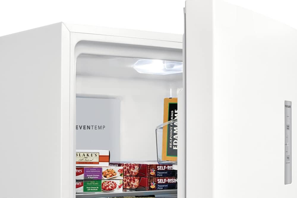 Open fridge displaying the Airlock technology.